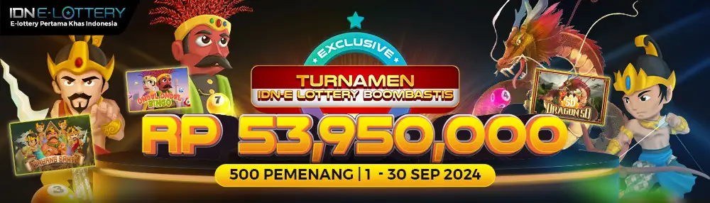 Turnamen Exclusive E-Lottery Boombastis